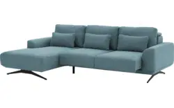 Goossens excellent loungebank princess blauw stof - 8231522-01