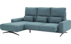 Goossens excellent loungebank princess blauw stof - 8231522-01