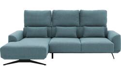 Goossens excellent loungebank princess blauw stof - 8231522-01