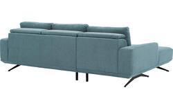 Goossens excellent loungebank princess blauw stof - 8231522-01