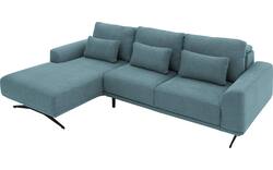Goossens excellent loungebank princess blauw stof - 8231522-01