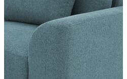 Goossens excellent loungebank princess blauw stof - 8231522-01