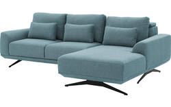 Goossens excellent loungebank princess blauw stof - 8231522-gespiegeld-01