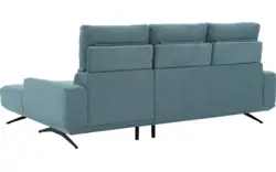 Goossens excellent loungebank princess blauw stof - 8231522-gespiegeld-01