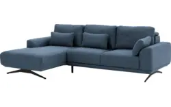 Goossens excellent loungebank princess blauw stof - 8231523-01