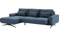 Goossens excellent loungebank princess blauw stof - 8231523-01