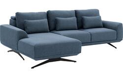 Goossens excellent loungebank princess blauw stof - 8231523-01