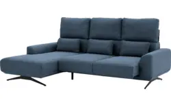 Goossens excellent loungebank princess blauw stof - 8231523-01