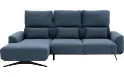 Goossens excellent loungebank princess blauw stof - 8231523-01