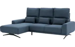 Goossens excellent loungebank princess blauw stof - 8231523-01