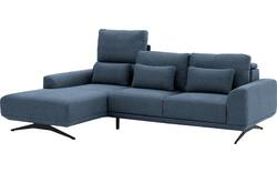 Goossens excellent loungebank princess blauw stof - 8231523-01