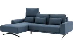 Goossens excellent loungebank princess blauw stof - 8231523-01