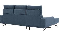 Goossens excellent loungebank princess blauw stof - 8231523-01