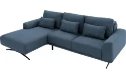 Goossens excellent loungebank princess blauw stof - 8231523-01