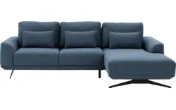 Stof fijn geweven blauw