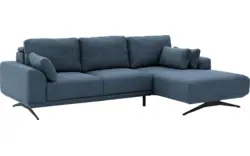 Goossens excellent loungebank princess blauw stof - 8231523-gespiegeld-01