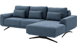 Goossens excellent loungebank princess blauw stof - 8231523-gespiegeld-01