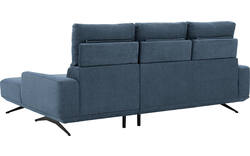 Goossens excellent loungebank princess blauw stof - 8231523-gespiegeld-01