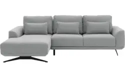 Goossens excellent loungebank princess grijs stof - 8231524-01