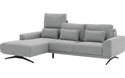 Goossens excellent loungebank princess grijs stof - 8231524-01
