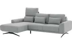 Goossens excellent loungebank princess grijs stof - 8231524-01