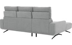 Goossens excellent loungebank princess grijs stof - 8231524-01