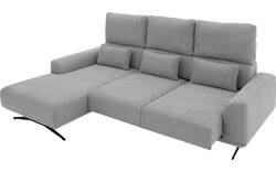 Goossens excellent loungebank princess grijs stof - 8231524-01