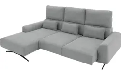 Goossens excellent loungebank princess grijs stof - 8231524-01