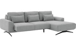 Goossens excellent loungebank princess grijs stof - 8231524-gespiegeld-01