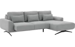Goossens excellent loungebank princess grijs stof - 8231524-gespiegeld-01