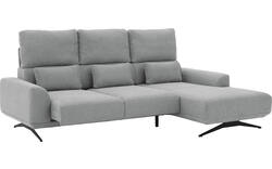 Goossens excellent loungebank princess grijs stof - 8231524-gespiegeld-01