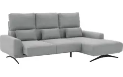 Goossens excellent loungebank princess grijs stof - 8231524-gespiegeld-01
