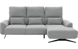 Goossens excellent loungebank princess grijs stof - 8231524-gespiegeld-01