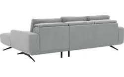 Goossens excellent loungebank princess grijs stof - 8231524-gespiegeld-01