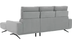 Goossens excellent loungebank princess grijs stof - 8231524-gespiegeld-01