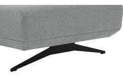 Goossens excellent loungebank princess grijs stof - 8231524-gespiegeld-01