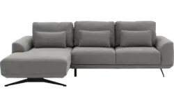 Goossens excellent loungebank princess grijs stof - 8231525-01