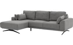 Goossens excellent loungebank princess grijs stof - 8231525-01