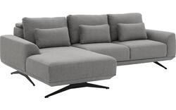 Goossens excellent loungebank princess grijs stof - 8231525-01