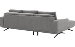 Goossens excellent loungebank princess grijs stof - 8231525-01