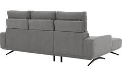 Goossens excellent loungebank princess grijs stof - 8231525-01