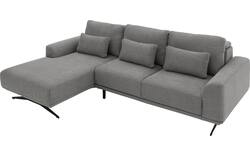 Goossens excellent loungebank princess grijs stof - 8231525-01