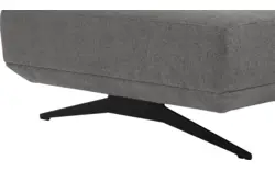 Goossens excellent loungebank princess grijs stof - 8231525-01