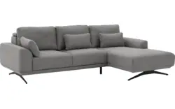 Goossens excellent loungebank princess grijs stof - 8231525-gespiegeld-01