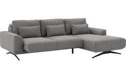 Goossens excellent loungebank princess grijs stof - 8231525-gespiegeld-01