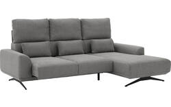 Goossens excellent loungebank princess grijs stof - 8231525-gespiegeld-01