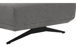 Goossens excellent loungebank princess grijs stof - 8231525-gespiegeld-01