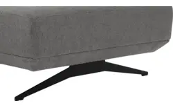 Goossens excellent loungebank princess grijs stof - 8231525-gespiegeld-01