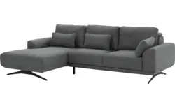 Goossens excellent loungebank princess grijs stof - 8231526-01
