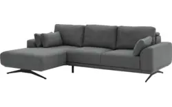 Goossens excellent loungebank princess grijs stof - 8231526-01